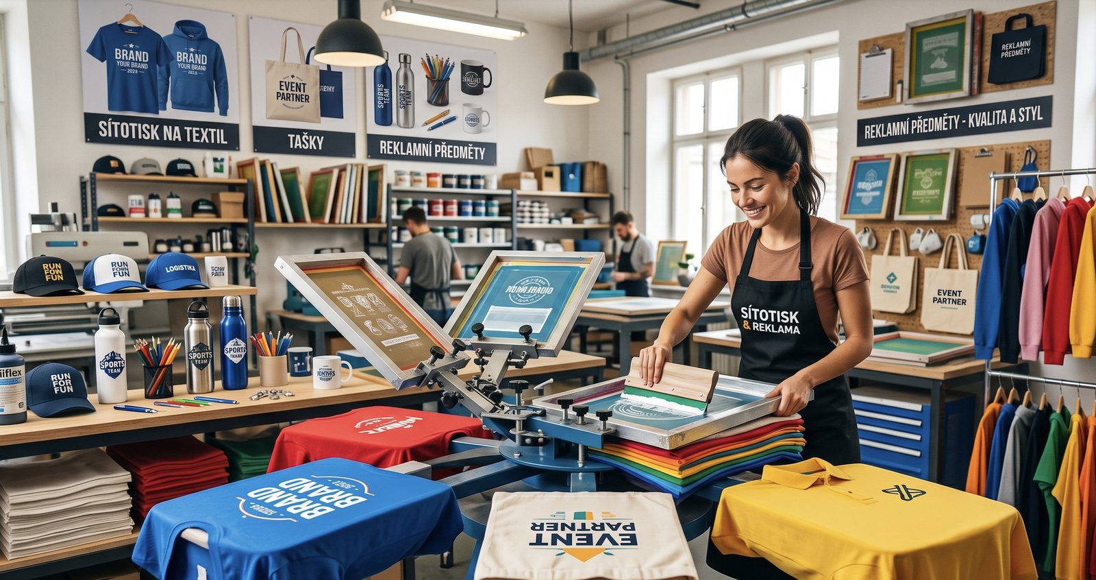 Digitalizace zakázkového řízení pro výrobce reklamního oblečení